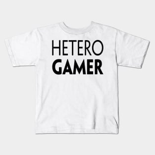 HETERO GAMER Kids T-Shirt